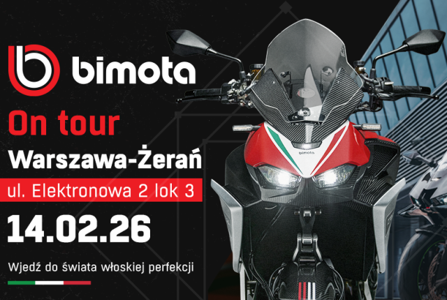 Bimota On Tour, Warszawa 14.01.2026